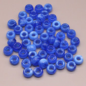 6x9 mm didelės skylės akrilo karoliukai plaukų karoliukai laisvi tarpiniai karoliukai papuošalams gaminti „pasidaryk pats“ papuošalų priedai