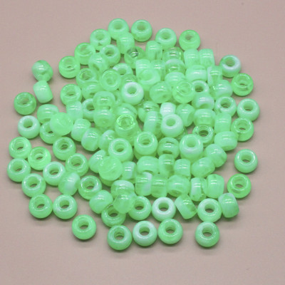 6x9 mm didelės skylės akrilo karoliukai plaukų karoliukai laisvi tarpiniai karoliukai papuošalams gaminti „pasidaryk pats“ papuošalų priedai