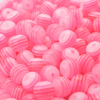 iYOE 50 tk kommid akrüülvaigust triibulised helmed lahtised vahehelmed ehete valmistamiseks käevõru kaelakee meisterdamine lastele ehtetarbed