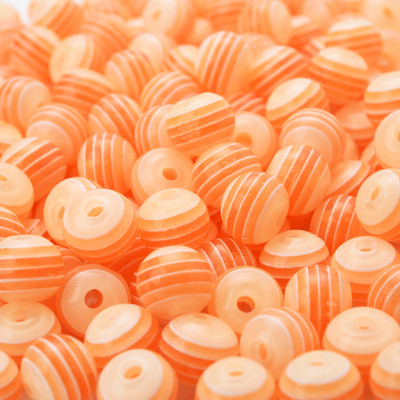 iYOE 50 tk kommid akrüülvaigust triibulised helmed lahtised vahehelmed ehete valmistamiseks käevõru kaelakee meisterdamine lastele ehtetarbed