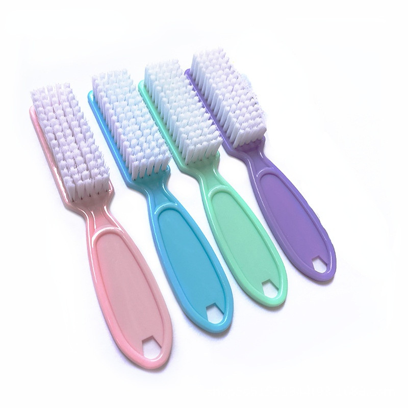 Küünehooldustarvikud Küüneharja Puhastus Eemalda Tolmu Pulber Plastikust Puhastusvahend Akrüül UV Geel Nails Art Maniküür 1 tk