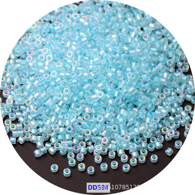 2022. Nove vrhunske 2 mm fantastično obojene DB antikne perle imitirane u obliku srca Uradi sam Uniformne rižine perle s resicama Perle za ukosnice