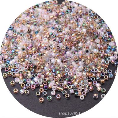 2022. Nove vrhunske 2 mm fantastično obojene DB antikne perle imitirane u obliku srca Uradi sam Uniformne rižine perle s resicama Perle za ukosnice