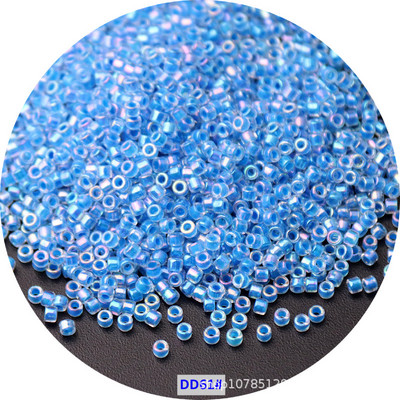 2022. Nove vrhunske 2 mm fantastično obojene DB antikne perle imitirane u obliku srca Uradi sam Uniformne rižine perle s resicama Perle za ukosnice