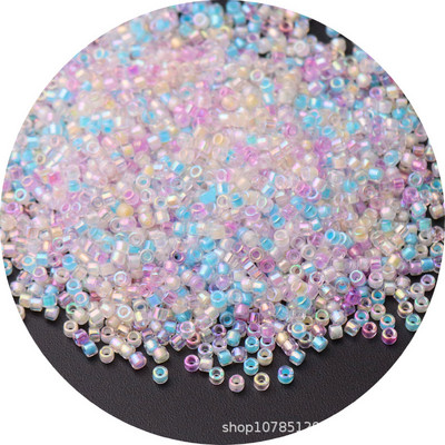 2022. Nove vrhunske 2 mm fantastično obojene DB antikne perle imitirane u obliku srca Uradi sam Uniformne rižine perle s resicama Perle za ukosnice