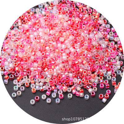 2022. Nove vrhunske 2 mm fantastično obojene DB antikne perle imitirane u obliku srca Uradi sam Uniformne rižine perle s resicama Perle za ukosnice