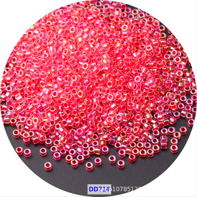 2022. Nove vrhunske 2 mm fantastično obojene DB antikne perle imitirane u obliku srca Uradi sam Uniformne rižine perle s resicama Perle za ukosnice