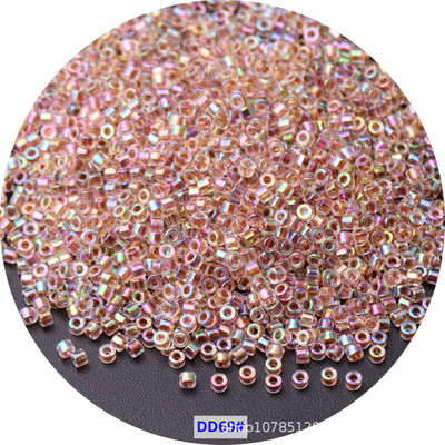 2022. Nove vrhunske 2 mm fantastično obojene DB antikne perle imitirane u obliku srca Uradi sam Uniformne rižine perle s resicama Perle za ukosnice