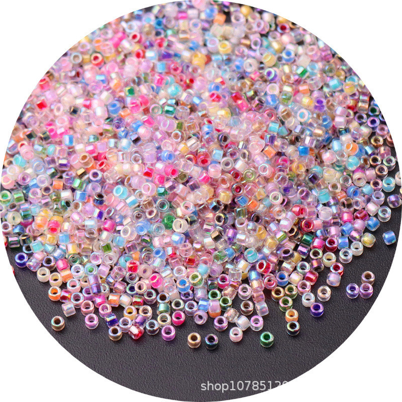 2022. Nove vrhunske 2 mm fantastično obojene DB antikne perle imitirane u obliku srca Uradi sam Uniformne rižine perle s resicama Perle za ukosnice