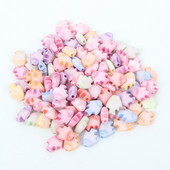 100 tk/partii segatud kalakujulised akrüülhelmed võluvad lahtised vahehelmed ehete tegemiseks ise näputöö käevõru tarvikud