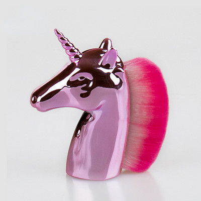 Ükssarviku pintslid galvaniseeritud vardad küünevärvi geel tolmupuhastuspintslid küünekunsti aksessuaarid jumestushari maniküüri tarvikud