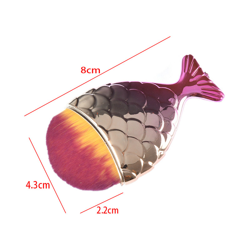 Ükssarviku pintslid galvaniseeritud vardad küünevärvi geel tolmupuhastuspintslid küünekunsti aksessuaarid jumestushari maniküüri tarvikud
