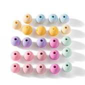 6/8/10 χιλιοστά Macaron Color Matte ακρυλικές χάντρες Round Spacer Loose Beads for Jewelry Making DIY Βραχιόλια Χειροτεχνίας Αξεσουάρ