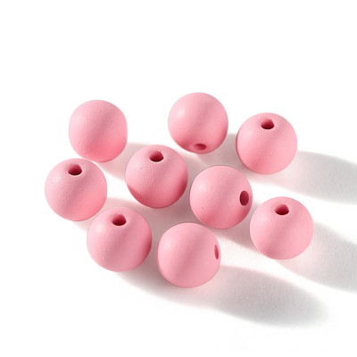 6/8/10 χιλιοστά Macaron Color Matte ακρυλικές χάντρες Round Spacer Loose Beads for Jewelry Making DIY Βραχιόλια Χειροτεχνίας Αξεσουάρ