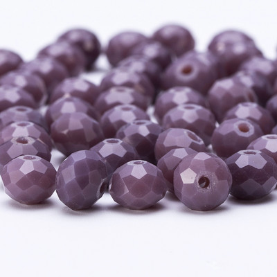 4 6 8 mm-es Rondelle kristálygyöngyök csiszolt átlátszó, kerek üveggyöngyök laza távtartó gyöngyök ékszerkészítéshez karkötő nyaklánc barkácsolás