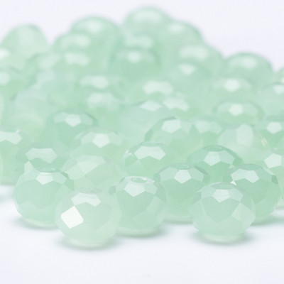 4 6 8 mm-es Rondelle kristálygyöngyök csiszolt átlátszó, kerek üveggyöngyök laza távtartó gyöngyök ékszerkészítéshez karkötő nyaklánc barkácsolás