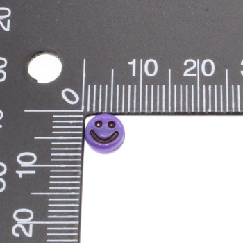 100τμχ 4x7mm Smile Ακρυλικές χάντρες DIY Βραχιόλια Κολιέ Σκουλαρίκια Κατασκευή κοσμημάτων