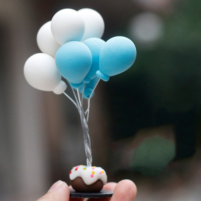 Multikas värviline pehme savi reklaam õhupallide kaunistused autotarvikud tüdrukutele autode kaunistusriistad autotarvikud