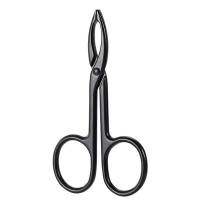 Πένσα φρυδιών από ανοξείδωτο ατσάλι με κλιπ ψαλίδι τσιμπιδάκια ίσια μυτερά Επαγγελματικά εργαλεία ομορφιάς για μάδημα φρυδιών