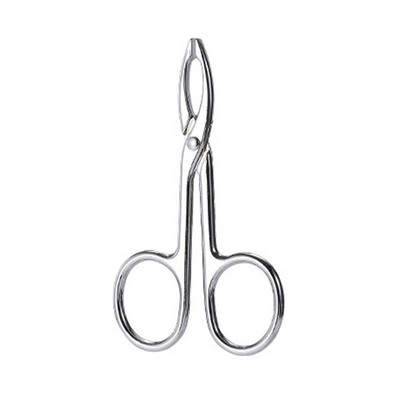 Πένσα φρυδιών από ανοξείδωτο ατσάλι με κλιπ ψαλίδι τσιμπιδάκια ίσια μυτερά Επαγγελματικά εργαλεία ομορφιάς για μάδημα φρυδιών