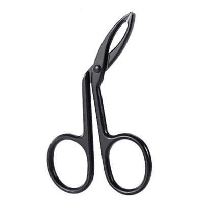 Πένσα φρυδιών από ανοξείδωτο ατσάλι με κλιπ ψαλίδι τσιμπιδάκια ίσια μυτερά Επαγγελματικά εργαλεία ομορφιάς για μάδημα φρυδιών