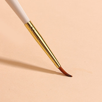 Химикалка за рисуване на нокти Дървена химикалка Боядисване за коса с влакна Писалка за издърпване на линията Фототерапия Дантела Петно Дейзи Четка Рисуване Аксесоари за маникюр Инструменти