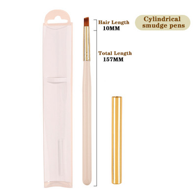 Nail Art Pen Puidust pliiats Fiber Juuksevärvi pliiats Pull Line Fototeraapia Pits Smudge Daisy Pintsel Maalimine Maniküüri Aksessuaarid Tööriistad