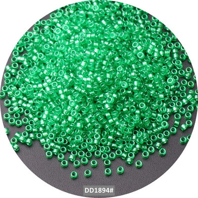 iTube 2mm-es kézzel készített gyöngyök egységes átlátszó fényű üveg maggyöngyök barkácsoláshoz, kézműves karkötő ékszerkészítési kiegészítőkhöz 720 db