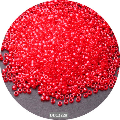 iTube 2mm-es kézzel készített gyöngyök egységes átlátszó fényű üveg maggyöngyök barkácsoláshoz, kézműves karkötő ékszerkészítési kiegészítőkhöz 720 db