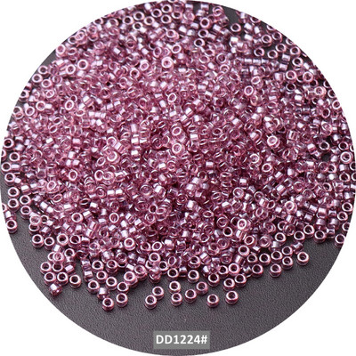 iTube 2mm-es kézzel készített gyöngyök egységes átlátszó fényű üveg maggyöngyök barkácsoláshoz, kézműves karkötő ékszerkészítési kiegészítőkhöz 720 db