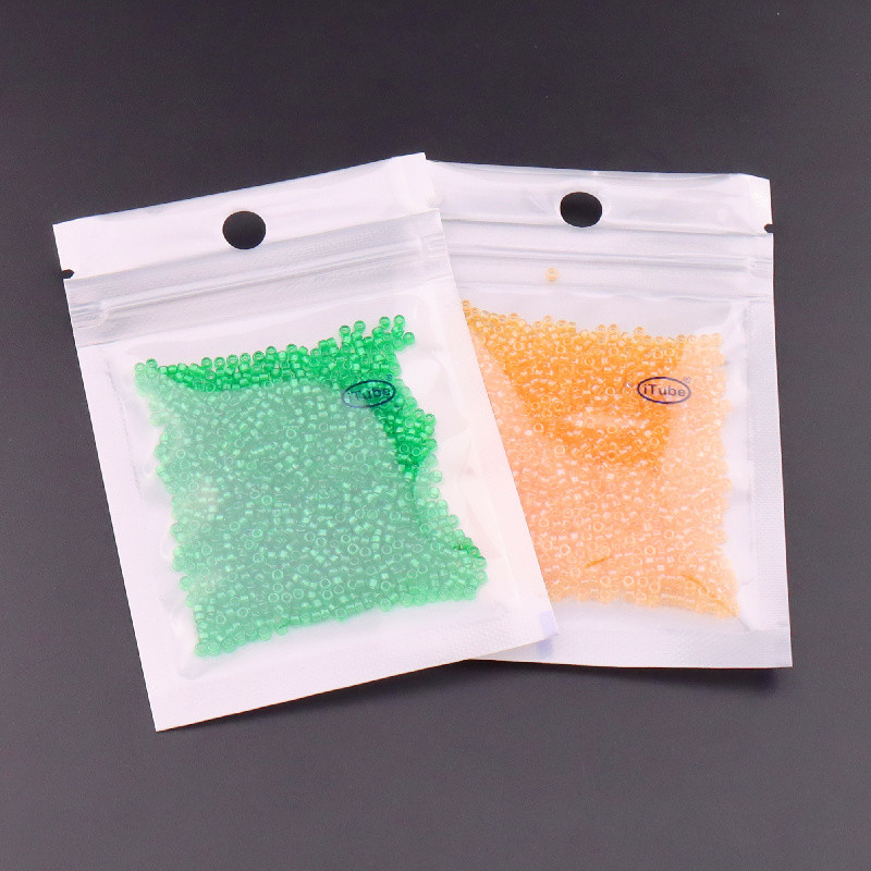 iTube 2mm-es kézzel készített gyöngyök egységes átlátszó fényű üveg maggyöngyök barkácsoláshoz, kézműves karkötő ékszerkészítési kiegészítőkhöz 720 db