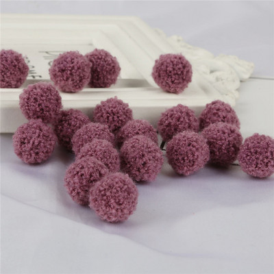10kom 15 mm 20 mm mekane pompone pahuljaste plišane pom pom kuglice perle za rukotvorine DIY krznene kuglice ručno izrađene naušnice rukotvorine uređenje doma