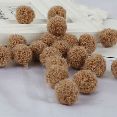 10kom 15 mm 20 mm mekane pompone pahuljaste plišane pom pom kuglice perle za rukotvorine DIY krznene kuglice ručno izrađene naušnice rukotvorine uređenje doma