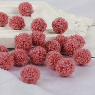 10kom 15 mm 20 mm mekane pompone pahuljaste plišane pom pom kuglice perle za rukotvorine DIY krznene kuglice ručno izrađene naušnice rukotvorine uređenje doma