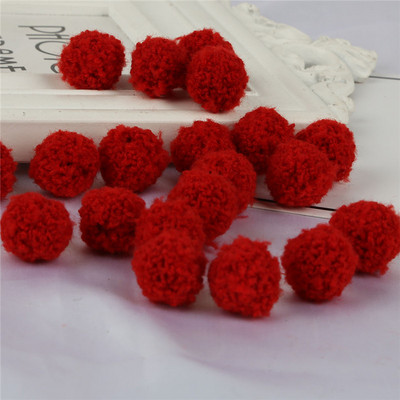 10kom 15 mm 20 mm mekane pompone pahuljaste plišane pom pom kuglice perle za rukotvorine DIY krznene kuglice ručno izrađene naušnice rukotvorine uređenje doma