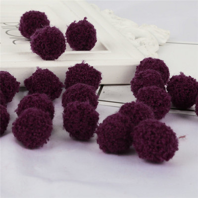 10kom 15 mm 20 mm mekane pompone pahuljaste plišane pom pom kuglice perle za rukotvorine DIY krznene kuglice ručno izrađene naušnice rukotvorine uređenje doma