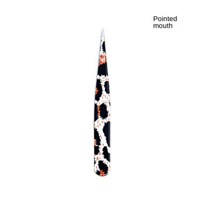 Uued Leopardi ripsmepintsetid roostevabast terasest ülikõvast pintsetist 3D mahuga täpne ülitäpne antistaatiline ripsmepikendusklamber