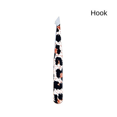 Uued Leopardi ripsmepintsetid roostevabast terasest ülikõvast pintsetist 3D mahuga täpne ülitäpne antistaatiline ripsmepikendusklamber