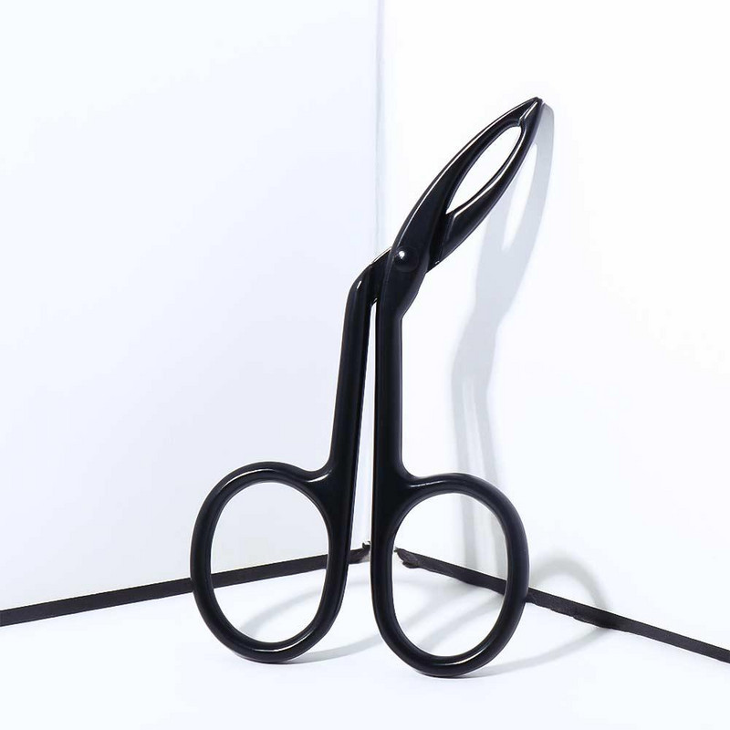 Ravna zašiljena kliješta za obrve od nehrđajućeg čelika, kopča za obrve, pinceta, profesionalni alati za šminku za čupanje obrva