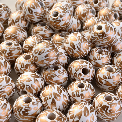 10 tk 16 mm lehma mustriga naturaalsed puidust helmed segatud loomad lahtised vahehelmed käsitsi valmistatud ehete valmistamiseks tarvikud