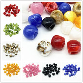 30vnt 10mm vyšnių formos karoliukai akriliniai karoliukai auskarams pakabukai apyrankės papuošalai rankų darbo pasidaryk pats #RoLi