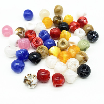 30vnt 10mm vyšnių formos karoliukai akriliniai karoliukai auskarams pakabukai apyrankės papuošalai rankų darbo pasidaryk pats #RoLi