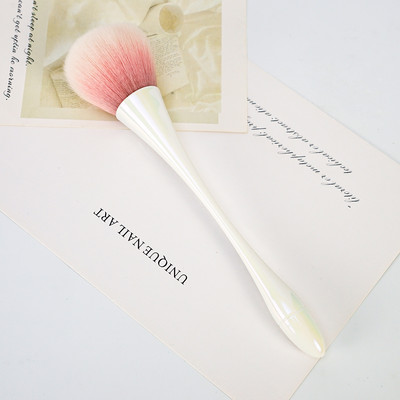 Perie de praf pentru arta unghiilor pentru curățarea manichiură Perie Aurora roz Perie pudră acrilică Accesorii și instrumente pentru unghii cu gel