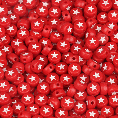 100/200/300/500PC Μικτό επιχρυσωμένο γράμμα ακρυλικό στρογγυλό επίπεδες χάντρες αλφαβήτου για κοσμήματα Χειροποίητο Diy βραχιόλι κολιέ