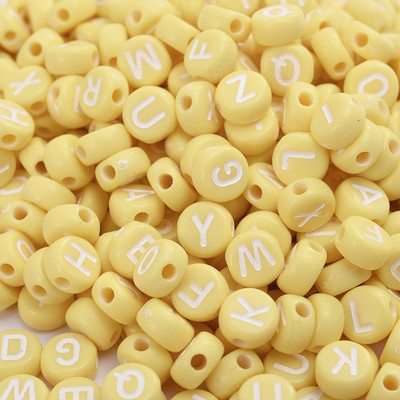 100/200/300 tk akrüülist kirjahelmed ümmargused lamedad tähestikuga lahtised vahetükid ehtehelmed käsitsi valmistatud käevõru sõrmuse kõrvarõnga valmistamiseks