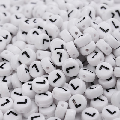 100/200/300 tk akrüülist kirjahelmed ümmargused lamedad tähestikuga lahtised vahetükid ehtehelmed käsitsi valmistatud käevõru sõrmuse kõrvarõnga valmistamiseks