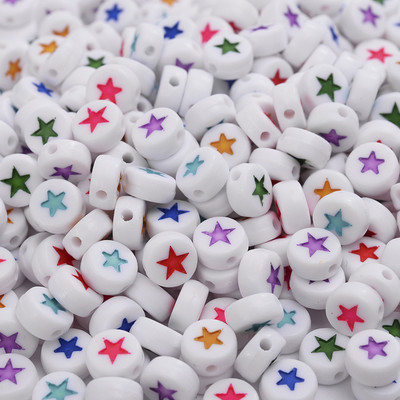 100/200/300 tk akrüülist kirjahelmed ümmargused lamedad tähestikuga lahtised vahetükid ehtehelmed käsitsi valmistatud käevõru sõrmuse kõrvarõnga valmistamiseks