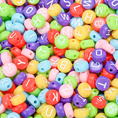 100/200/300 tk akrüülist kirjahelmed ümmargused lamedad tähestikuga lahtised vahetükid ehtehelmed käsitsi valmistatud käevõru sõrmuse kõrvarõnga valmistamiseks