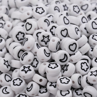 100/200/300 tk akrüülist kirjahelmed ümmargused lamedad tähestikuga lahtised vahetükid ehtehelmed käsitsi valmistatud käevõru sõrmuse kõrvarõnga valmistamiseks