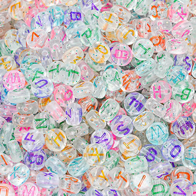 100/200/300 tk akrüülist kirjahelmed ümmargused lamedad tähestikuga lahtised vahetükid ehtehelmed käsitsi valmistatud käevõru sõrmuse kõrvarõnga valmistamiseks